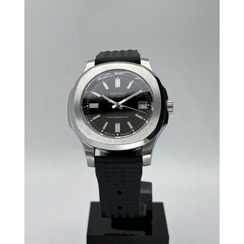 Custom Seiko Mod • Black Datejust Nautilus • 42mm